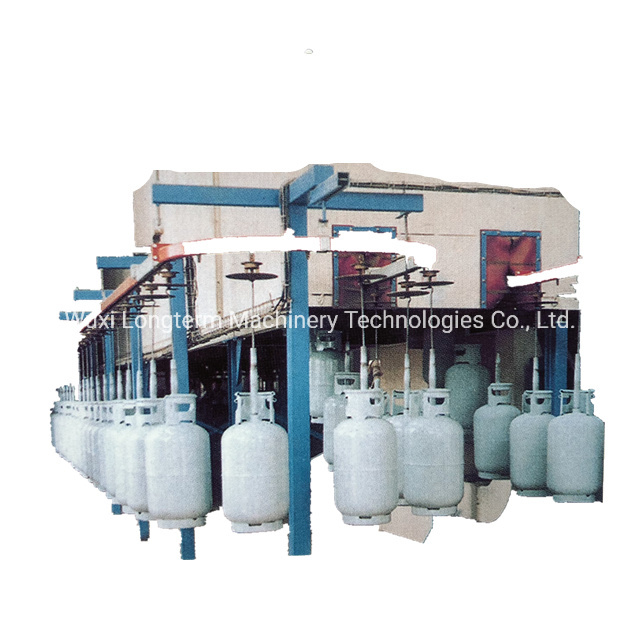 Factory Price Powder Coating Line for 3&5&6&13&15kg LPG Gas Cylinder in Kenya/Nigeria/Ghana Market^