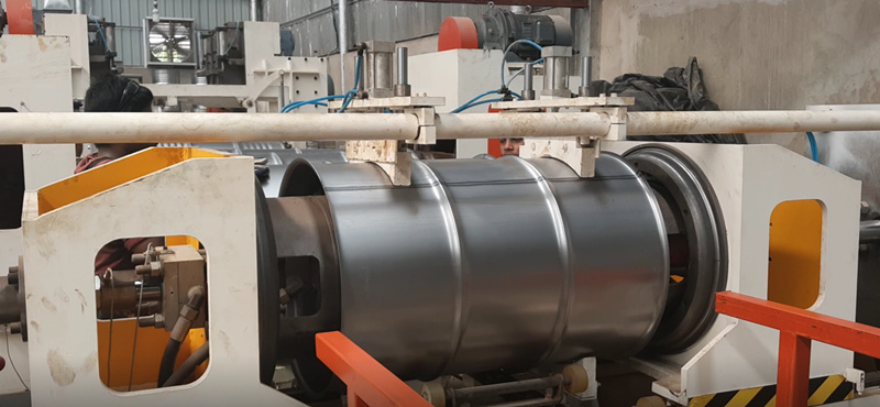 Flangers & Curlers Machine for Steel Barrel Manufacturing