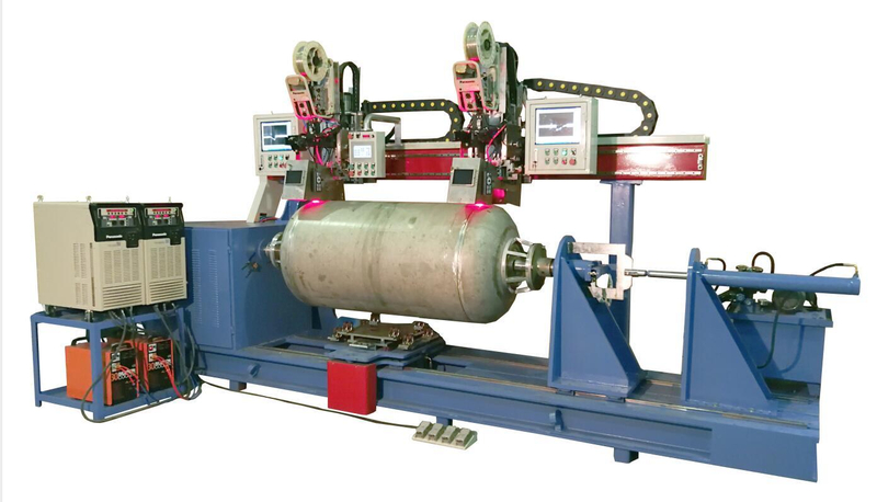 LNG Cylinders/ Cryogenic Gas Cylinder/Dewar Bottle Circumferential Welding Machine