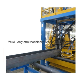 Automatic H Beam Assembly and Welding and Straightening All in One Machine for Steel Structure Fabrication Station/