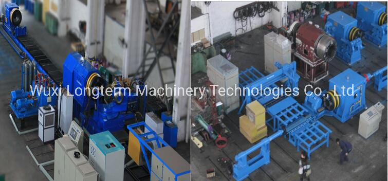 Roller Type Hot Spinning Machine for CNG Cylinders of Diameter 232 mm to 406 mm and Length of 600 mm to 2500 mm.