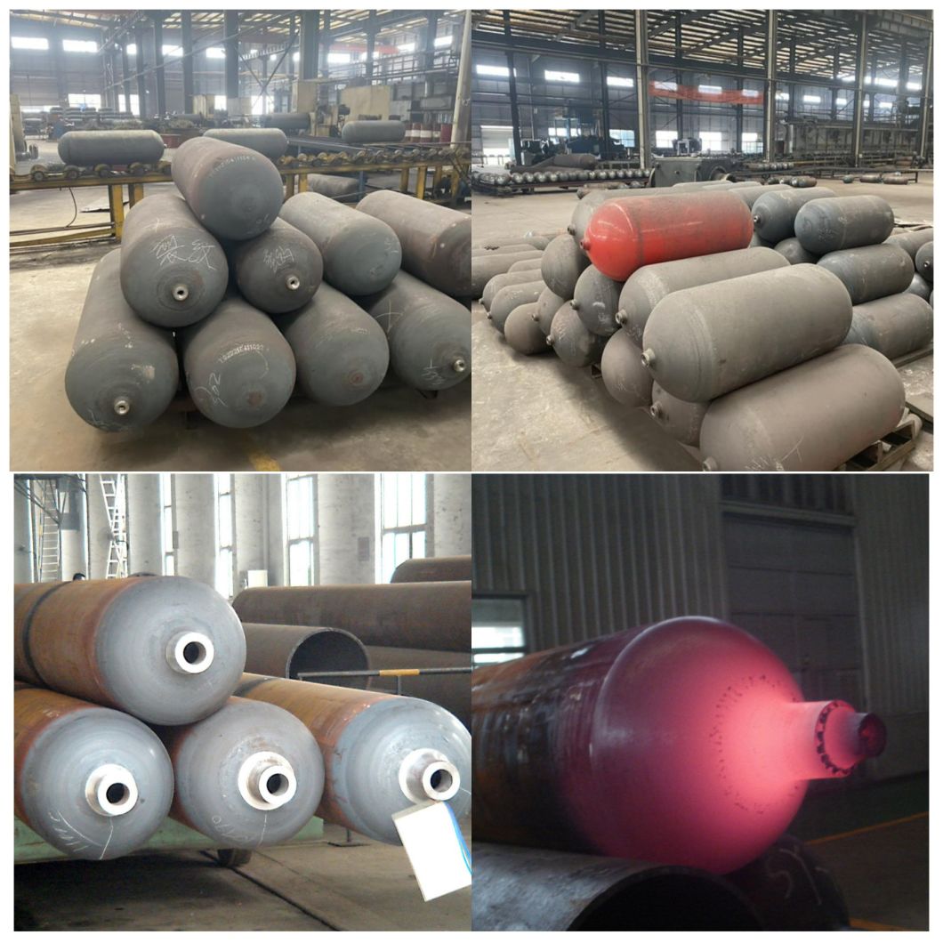 Seamless/ Industrial/ CNG Cylinder Template Type Hot Spinning Machine