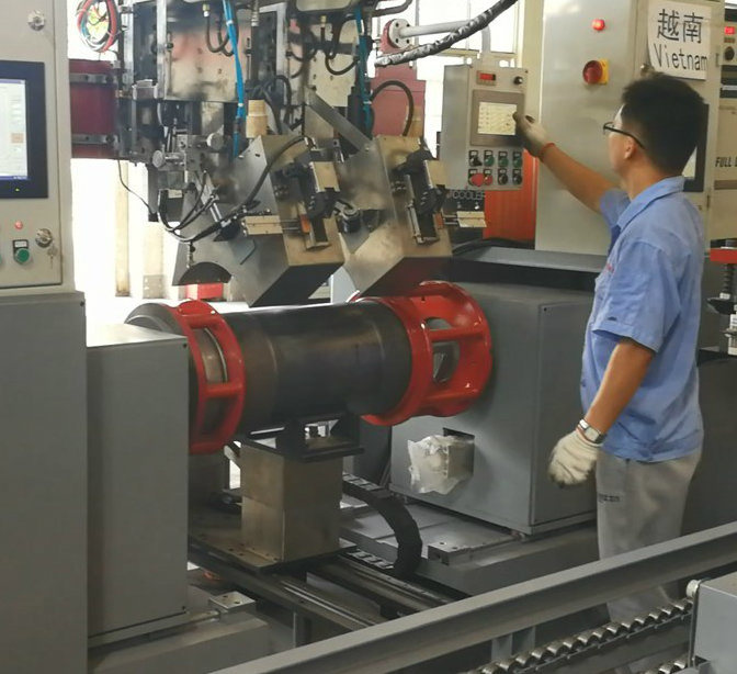 LPG Gas Cylinder Automatic Girth Welding Machine
