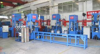 Gas Cylinder Body Welding Machine