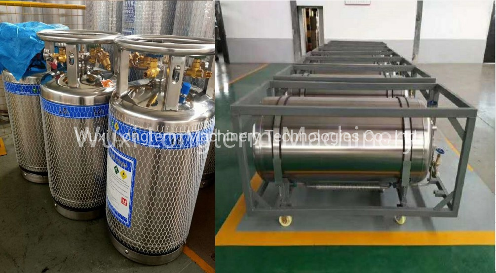 High Quality Cryogenic Storage Dewar Container Made in China@