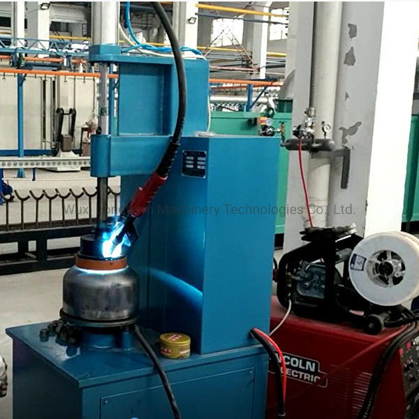 Semi-Auto/Manually LPG Gas Cylinder Bottom Base/Footring Welding Machine~