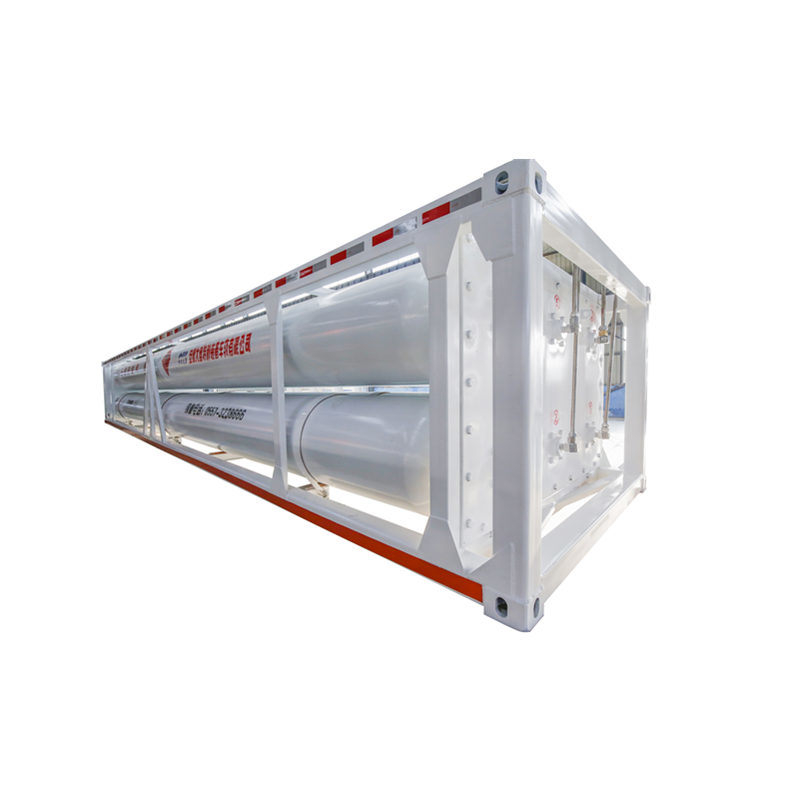 Best Selling Long Tubes Skid CNG Trailer / Hydrogen Tube Trailer / CNG Transport Trailer in China