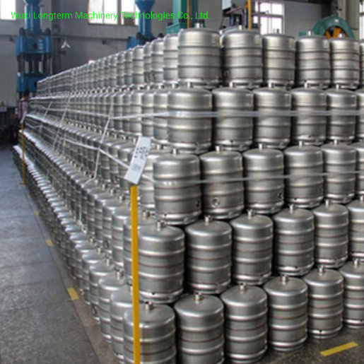 Automatic Beer Keg Machine, Fully Automatic Stainless Steel Beer Keg/Can/Barrel/Drum Production Line