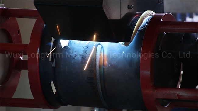 12.5kg LPG Gas Cylinder Automatic Circumferential Seam Welding Machine