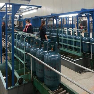 LPG Gas Cylinder Whole Producing Line Leakage Testing Machine