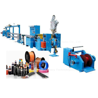 PE XLPE PVC Power Cable Extruder Network Cable Making Machine/Cable Insulation Extruder/Cable Extrusion Machine
