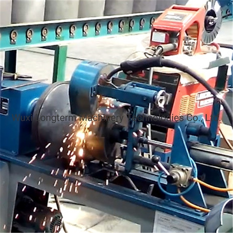 Semi-Automatic LPG Cylinder Bottom Base / Foot Ring Welding Machine / Production Line