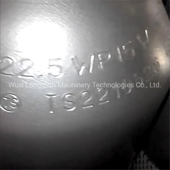 Seamless CNG Gas Cylinder Embossing /Letter Stamping Machine/Equipment^