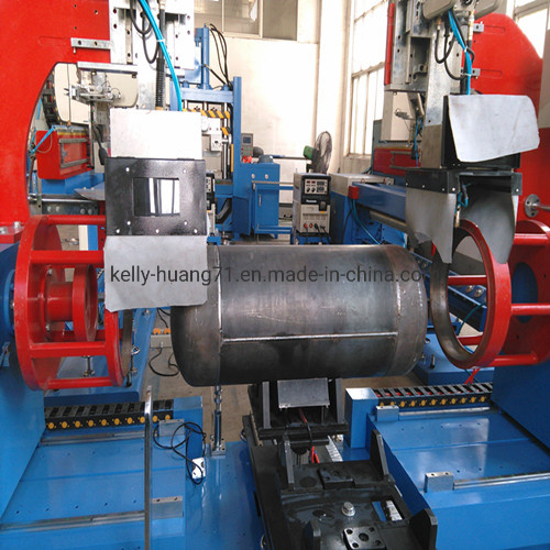 LPG Cylinder Tank Body Girth MID Seam Circular Weld Automatic Circumferential Welding Machine