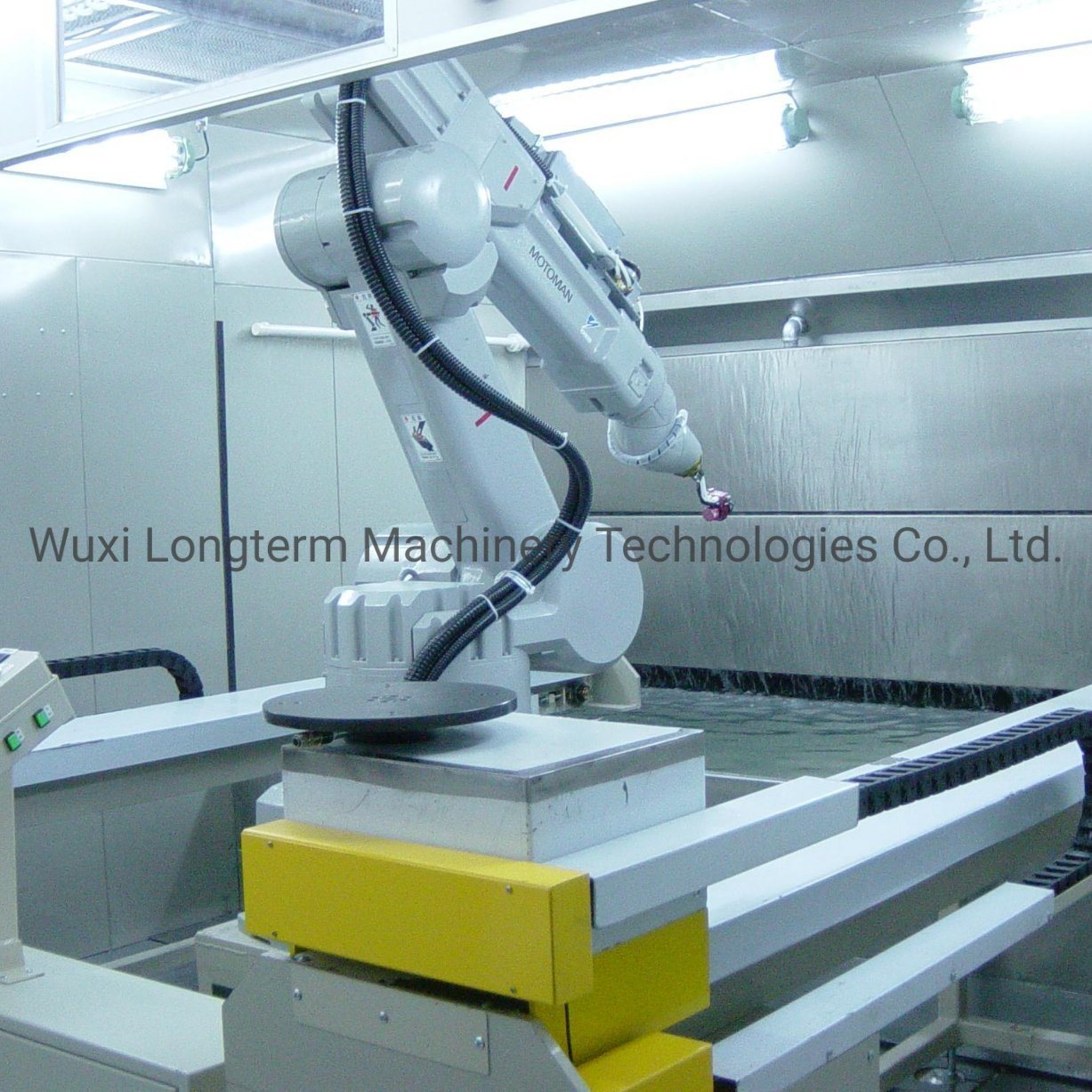 Industrial Use Dust-Free Powder Coating Line Production Line Electrostatic