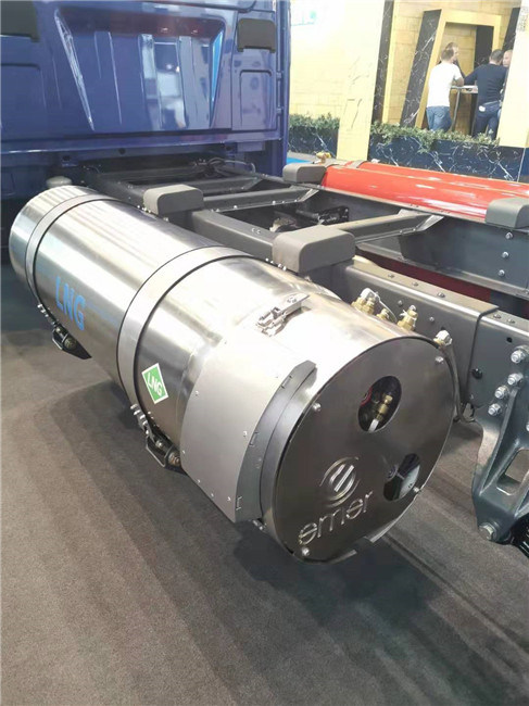 Stand Industrial Welded Insulated Cylinders LNG Cylinder LNG Vehicle Tank