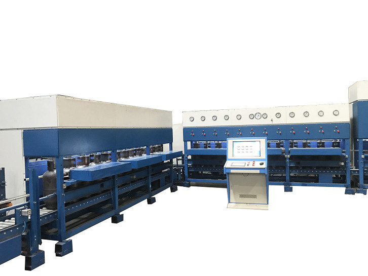 Online LPG Cylinder Water Pressure Testing Machine, Automatic Cylinder Hydrostatic Testing Unit