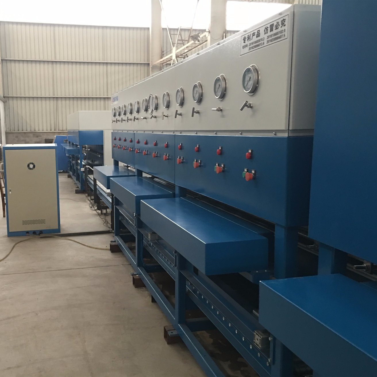 Online LPG Cylinder Water Pressure Testing Machine, Automatic Cylinder Hydrostatic Testing Unit