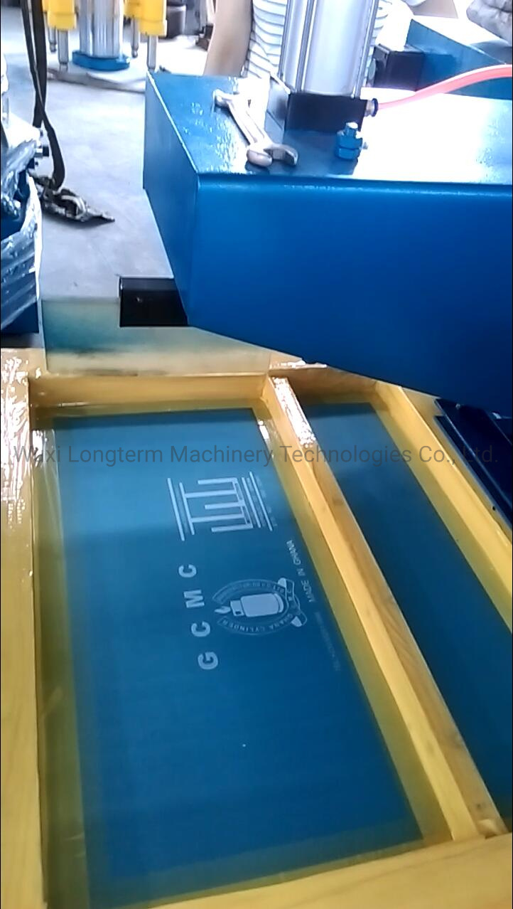 Fully Automatic High Speed LPG Gas Cylinder Body Silk Printing Machine Assembly Logo Printing Machine