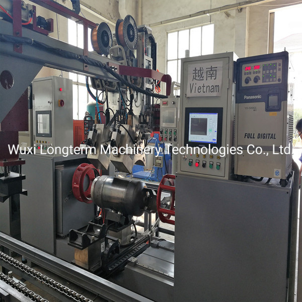 LPG Gas Cylinder Production Line Circumferential Seam Welding Machine