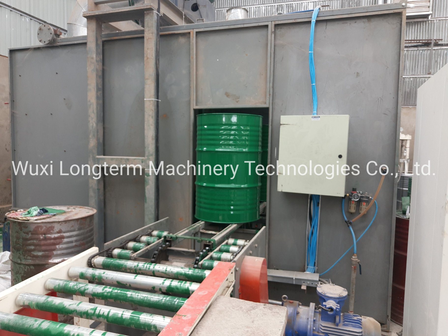 High Efficiency Steel/Oil Drum Painting Line, Cost-Effective Oil Barrel Painting System