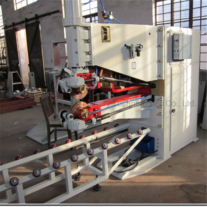 Fully Automatic Steel Drum Resistance Longitudinal Seam Welding Machine^