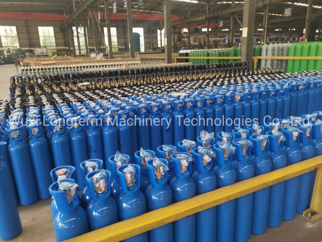 10L/40L Steel Industrial Seamless Medical Argon/CO2/Gas/Oxygen Cylinder^