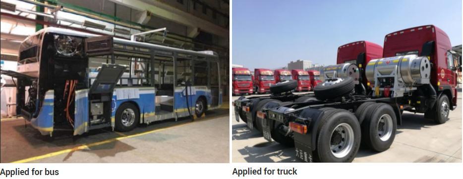 Cryogenic Vehicle LNG Pressure Vessel Tank for Bus Gas Cylinder