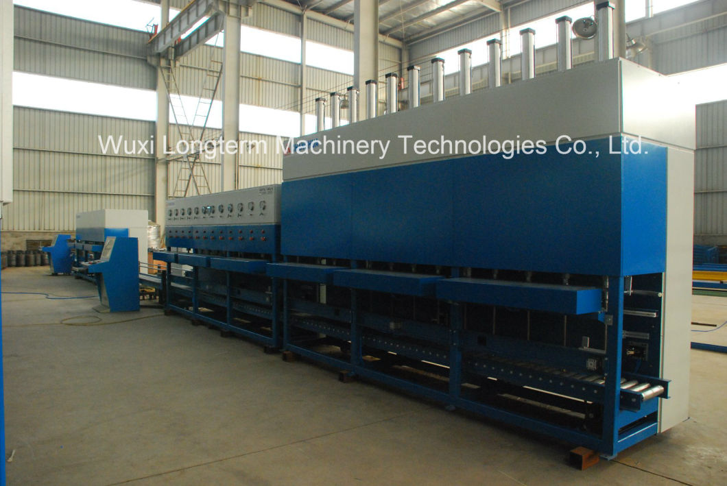 LPG Gas Cylinder Hydro Testing Line Automatic Loading Propane Gas Bottle Hydraulic Testing Machine