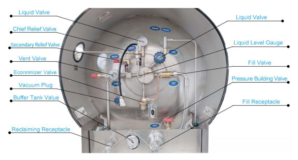 Cryogenic Vehicle LNG Pressure Vessel Tank for Bus Gas Cylinder