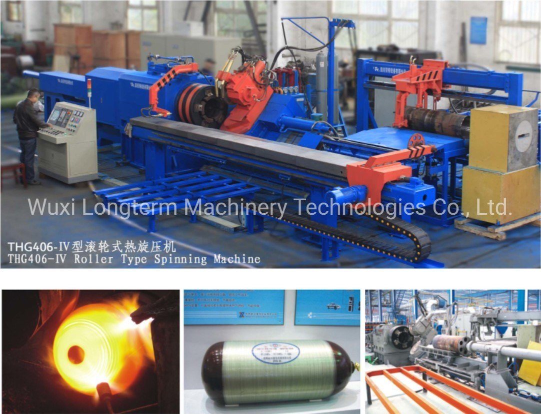 CNC Seamless Steel Pipe Metal Spinning Machine