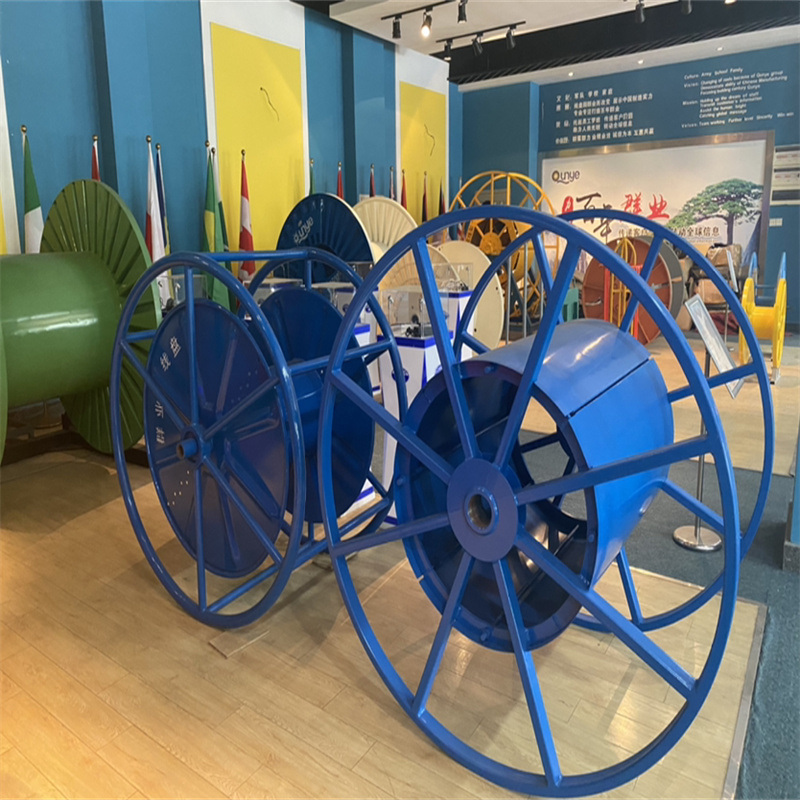 Long Lifespan ABS PS PP Plastic Empty Wire Cable Drum / Bobbin / Reel 630mm for Packing