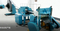 LPG Gas Cylinder Decoiler Straighting and Blanking Machine for Carbon Steel Strip