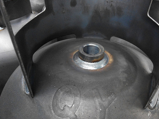 LPG Gas Cylinder Manufacturing Line Socket Welding Machine