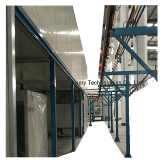 High Performance Electric Spray Wood Chairs and Windows Powder Coating Line, Spray Booths/