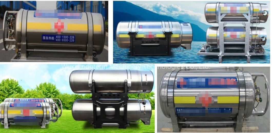 LNG Fuel Tanks for Trucks LNG Vehicle Fuel Tanks Gas Cylinder