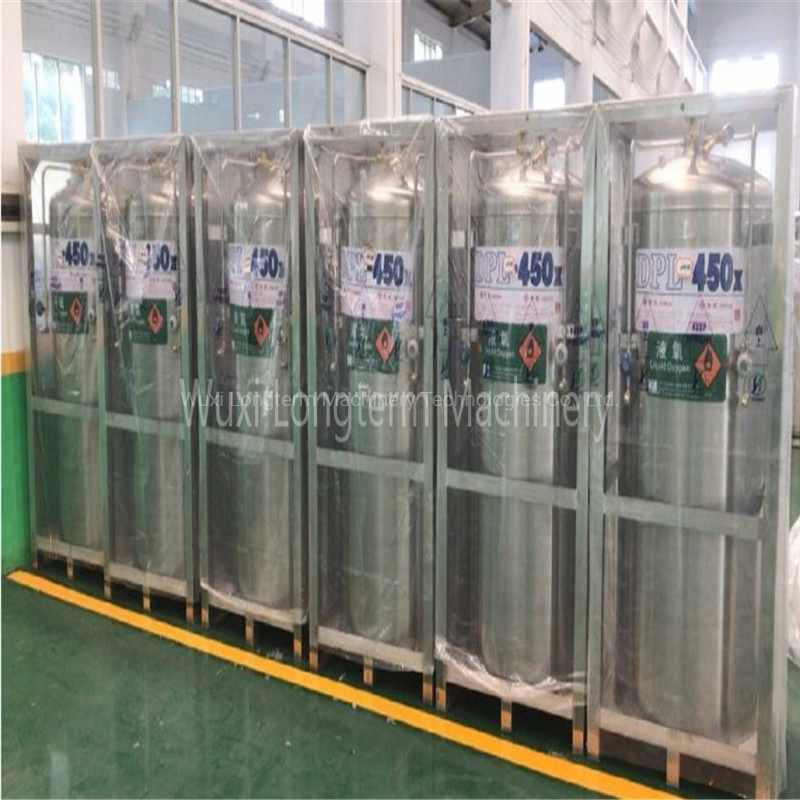 Cylindrical Stainless Steel 175/195/230 Liter Liquid Nitrogen Dewar, Welded Insulated Cryogenic Liquid Cylinder at an Affordable Price~