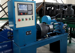 Digital LPG Cylinder Shroud Forming Machine