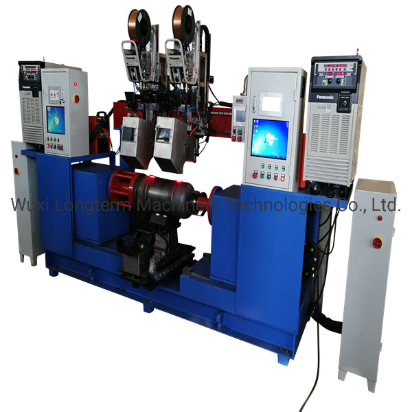 Automatic LPG Gas Cylinder Manufacturing Line Circumferential Seam Welding Machine