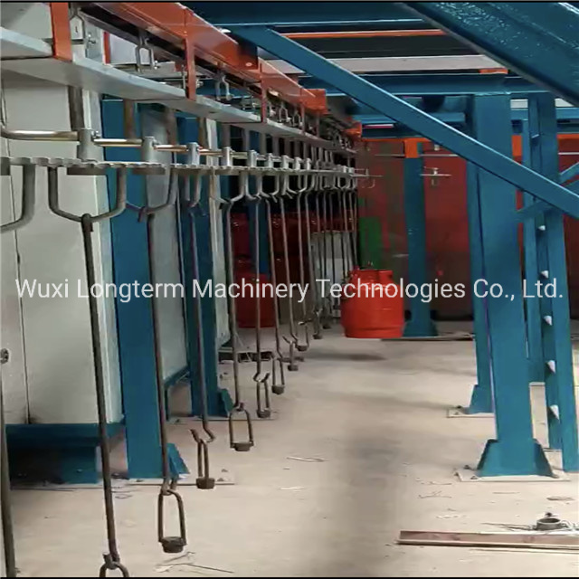 Environmental Protection Electrostatic Spraying Painting Production Line for LPG Gas Cylinder, Automatic Powder Coating System*