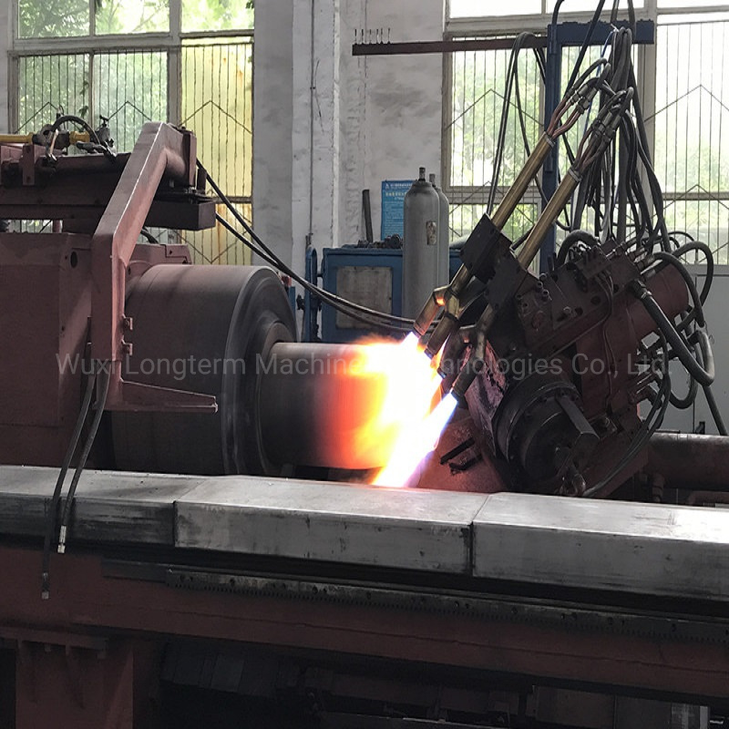 Steel Cylinder Hot Making Hydraulic Spinning Necking-in Machine