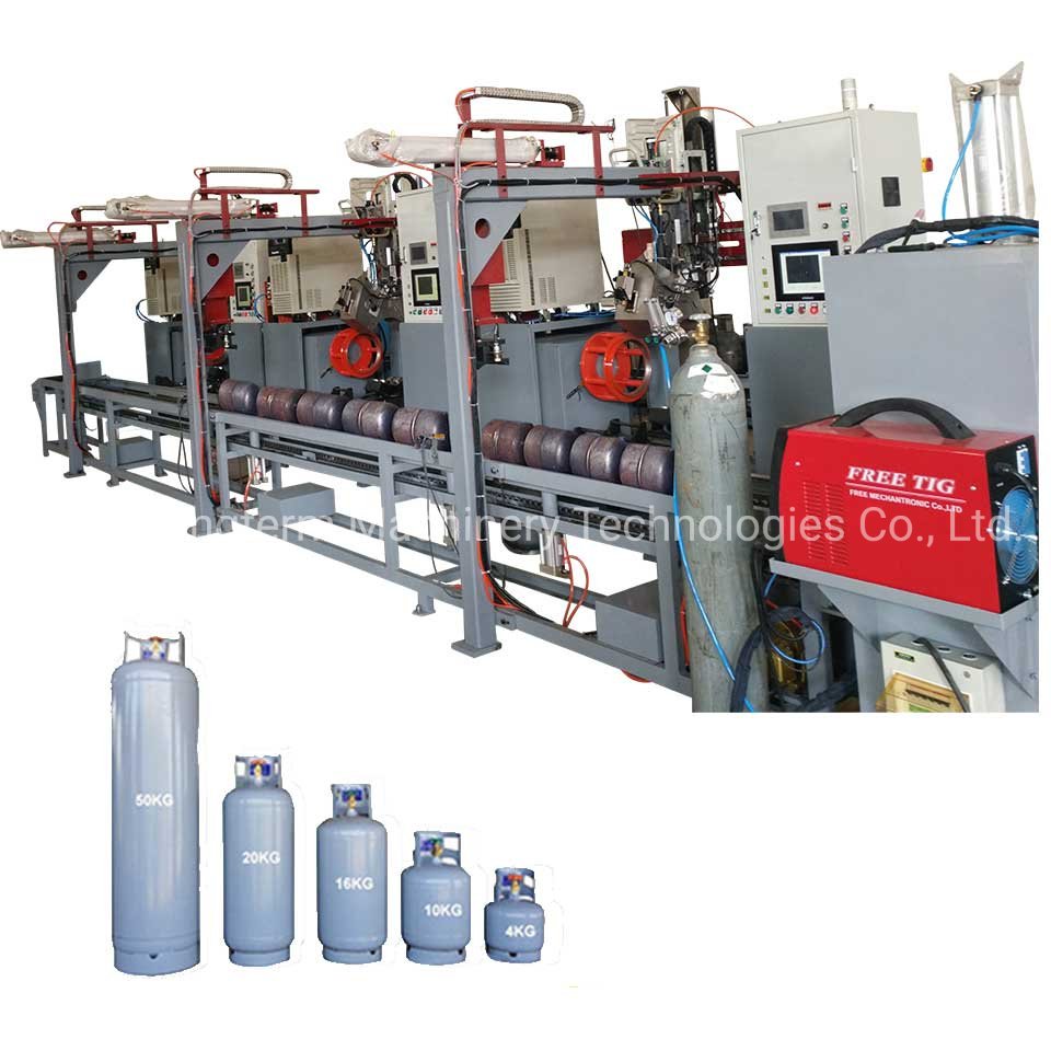 Tunkey Production Line for LPG Gas Cooking Cylinder Making