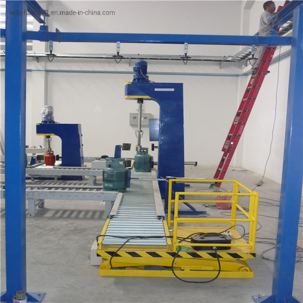 Hot Repair of LPG Cylinders LPG Cylinder Refurbishment and Requalification Machine