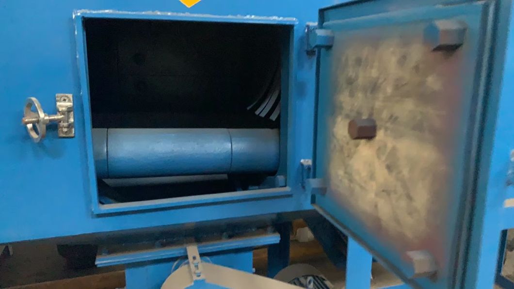 LPG Gas Cylinder Cleaning Shot Blasting Machine