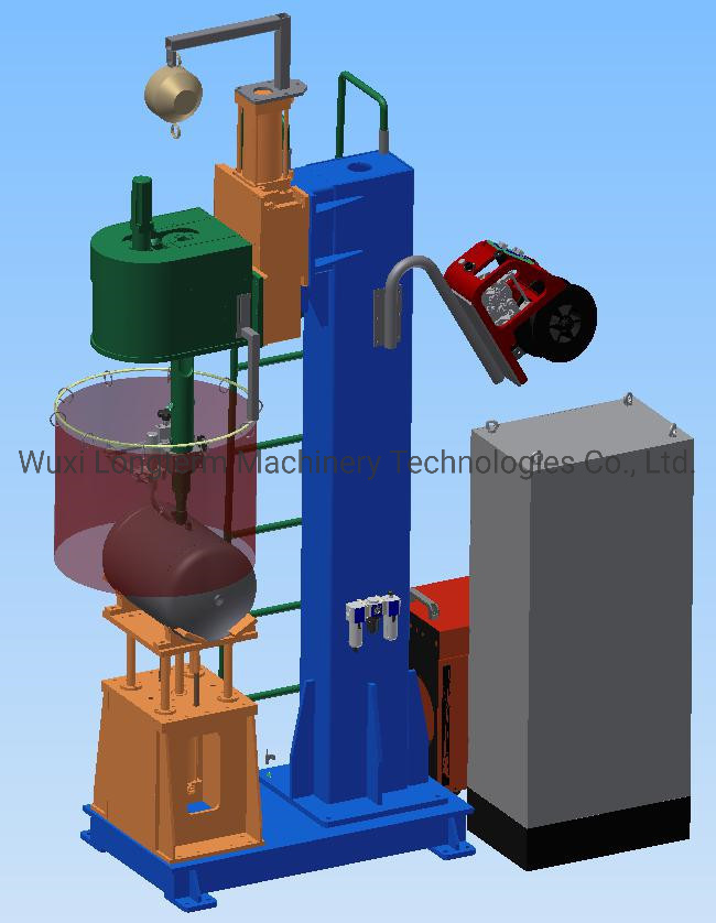 Electric Water Heater-Inner Tank Pipe Nipple/End/Nozzle Platform Type Welding Machine