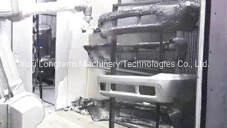 High Performance Painting Booth for Car Wheel Hub, Professional Powder Coating Line for Wheel Hub%