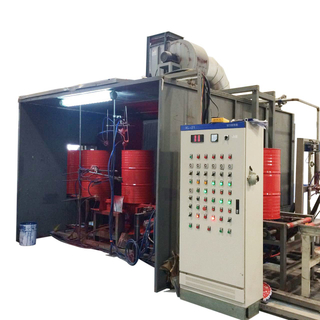 Automatic Drum Painting Machine, Outside and Inner Painting Booth, Spraying Booth for Steel Oil Drum / Bitumen Barrel Drum