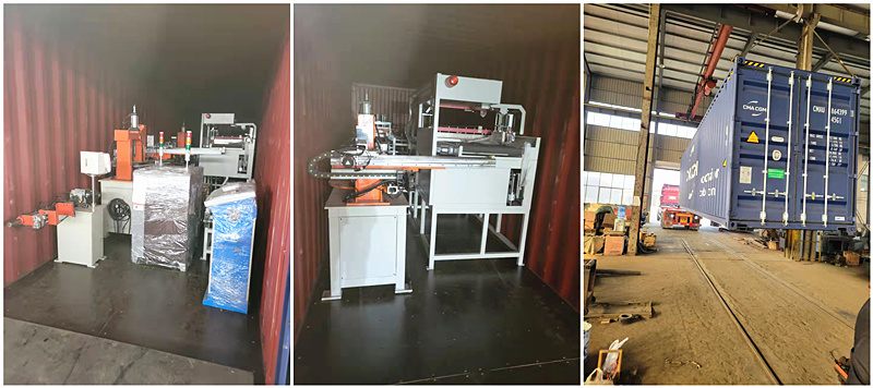 auto covering machine delivery