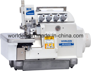 Wd-Ex5200d-3 Super High Speed Direct Drive Overlock Sewing Machine