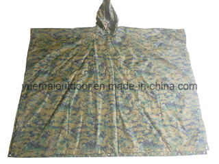 Military Combat Camo Poncho